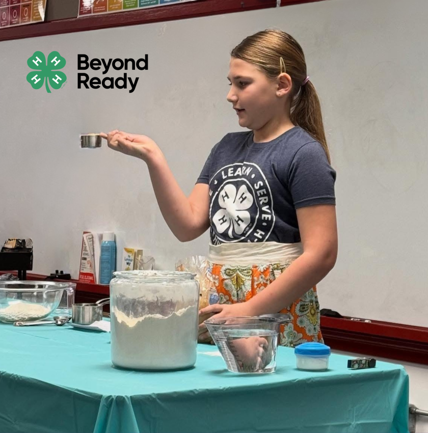 Beyond Ready youth baking demonstration
